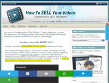 Tablet Screenshot of howtosellyourvideos.com